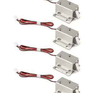 Verrou électromagnétique à solénoïde SERRURE CJSD – DC 12V – Slim pour porte d’armoire