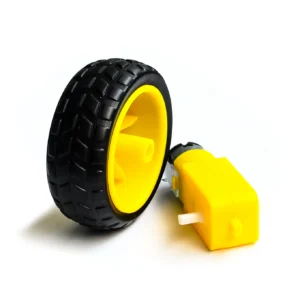Moteur DC TT avec roue – Robotique éducative