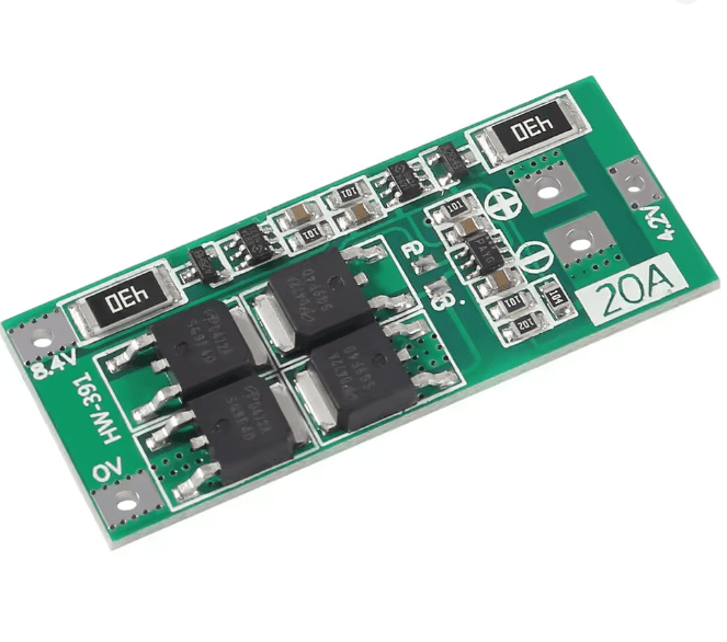 Carte BMS 2S 20A pour batterie lithium Li-ion 18650 – Protection et équilibrage – Image 2