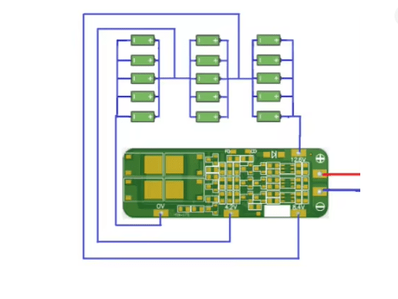 BMS 3S 20A – 12V – Carte de protection batterie lithium 18650 avec équilibrage – Image 4