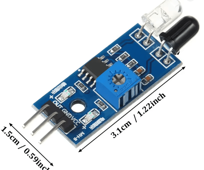Module d’évitement d’obstacles IR – Capteur infrarouge pour Arduino – Image 3