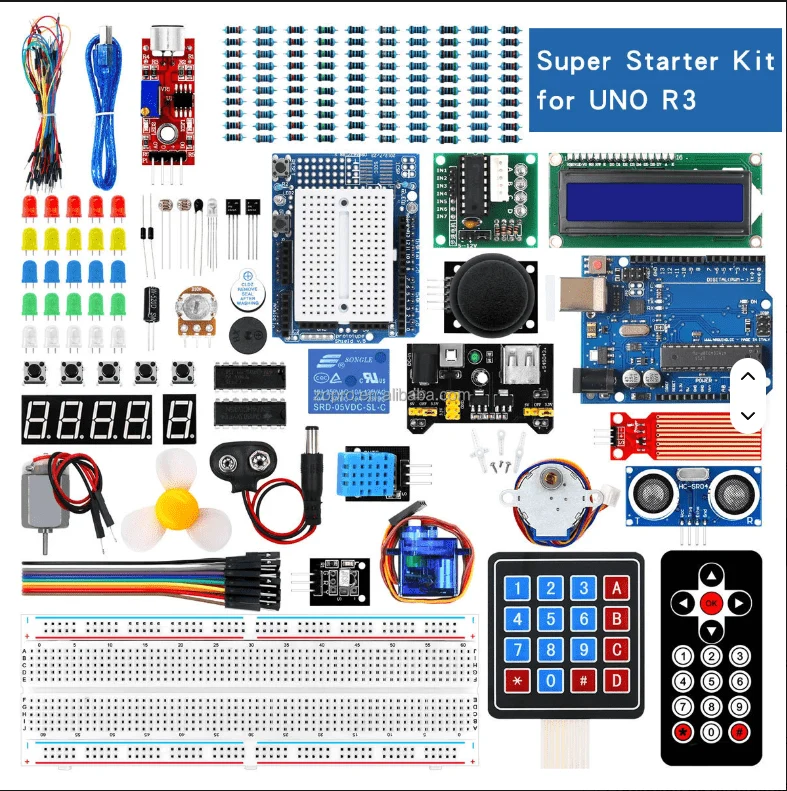 Kit d’initiation développeur Version améliorée – Compatible Arduino UNO R3