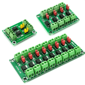 Module d’isolation optocoupleur PC817 – 2 / 4 / 8 canaux – 3,6V à 30V