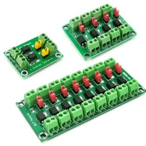 Module d’isolation optocoupleur PC817 – 2 / 4 / 8 canaux – 3,6V à 30V