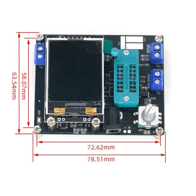 Testeur multifonction LCD GM328A – Image 2