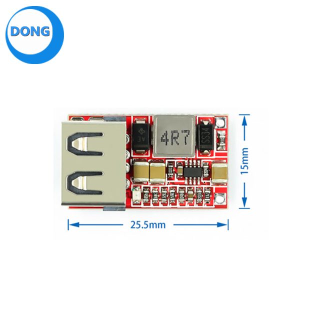Module convertisseur DC-DC abaisseur (Buck) 6V–20V vers 5V 3A USB – Image 3