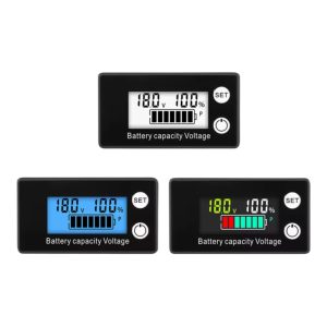 Indicateur de capacité de batterie 6133A – 8 à 100V DC