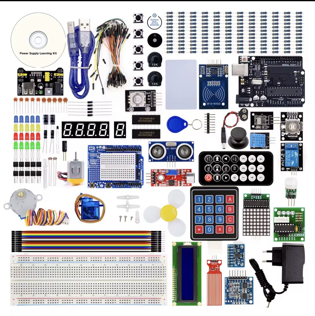 Kit de démarrage Arduino UNO R3 – Version complète pour apprentissage et prototypage – Image 2