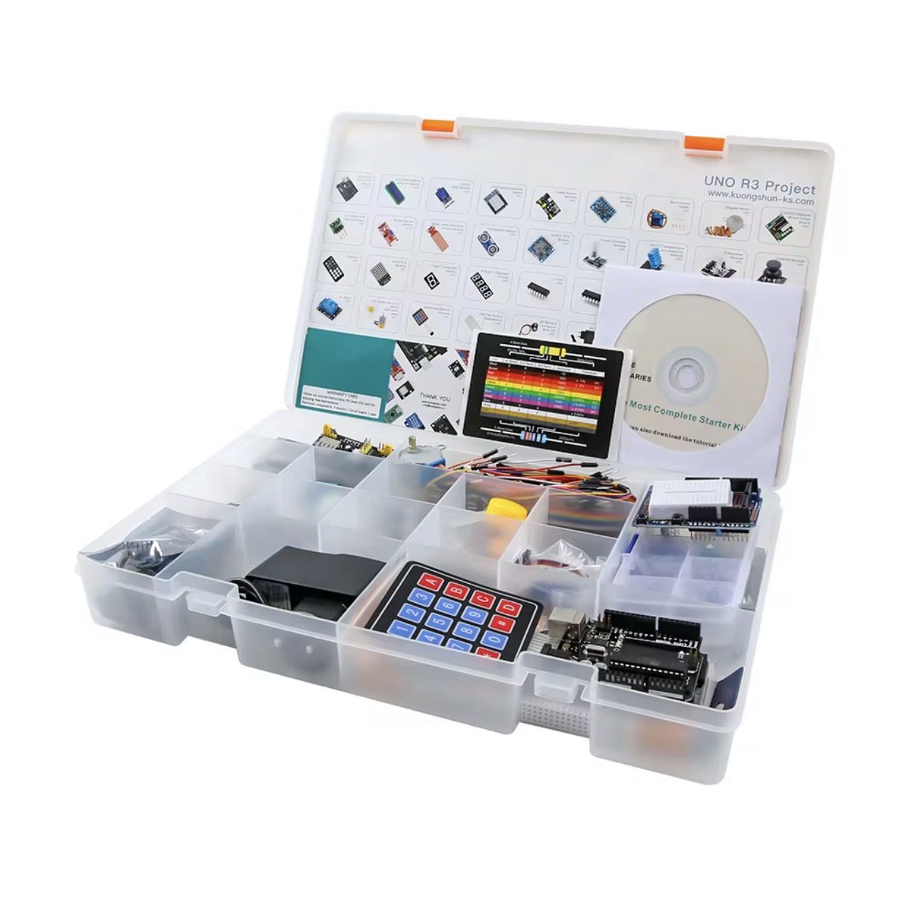 Kit de démarrage Arduino UNO R3 – Version complète pour apprentissage et prototypage – Image 4