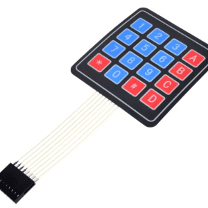Clavier matriciel à membrane – 3x4 / 4x4 – 12 ou 16 touches