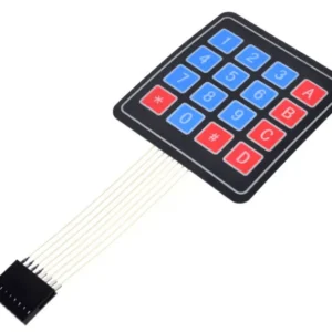 Clavier matriciel à membrane – 3x4 / 4x4 – 12 ou 16 touches