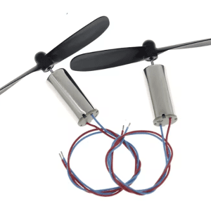 Micro moteur DC 716 – 3.7V–4.2V – avec hélice (Set 2 pièces)