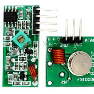 Kit module RF sans fil 315 - 433 MHz – Émetteur + Récepteur 5V