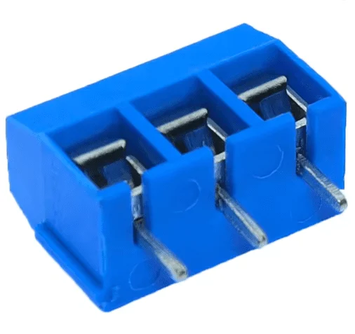 Bornier à vis KF301 – Pas 5.0 mm – 2P / 3P - Image 3