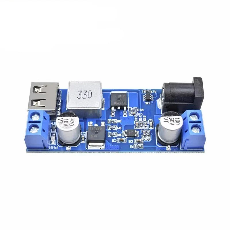Module convertisseur DC-DC abaisseur 24V / 12V vers 5V 5A (LM2596S) HW-688