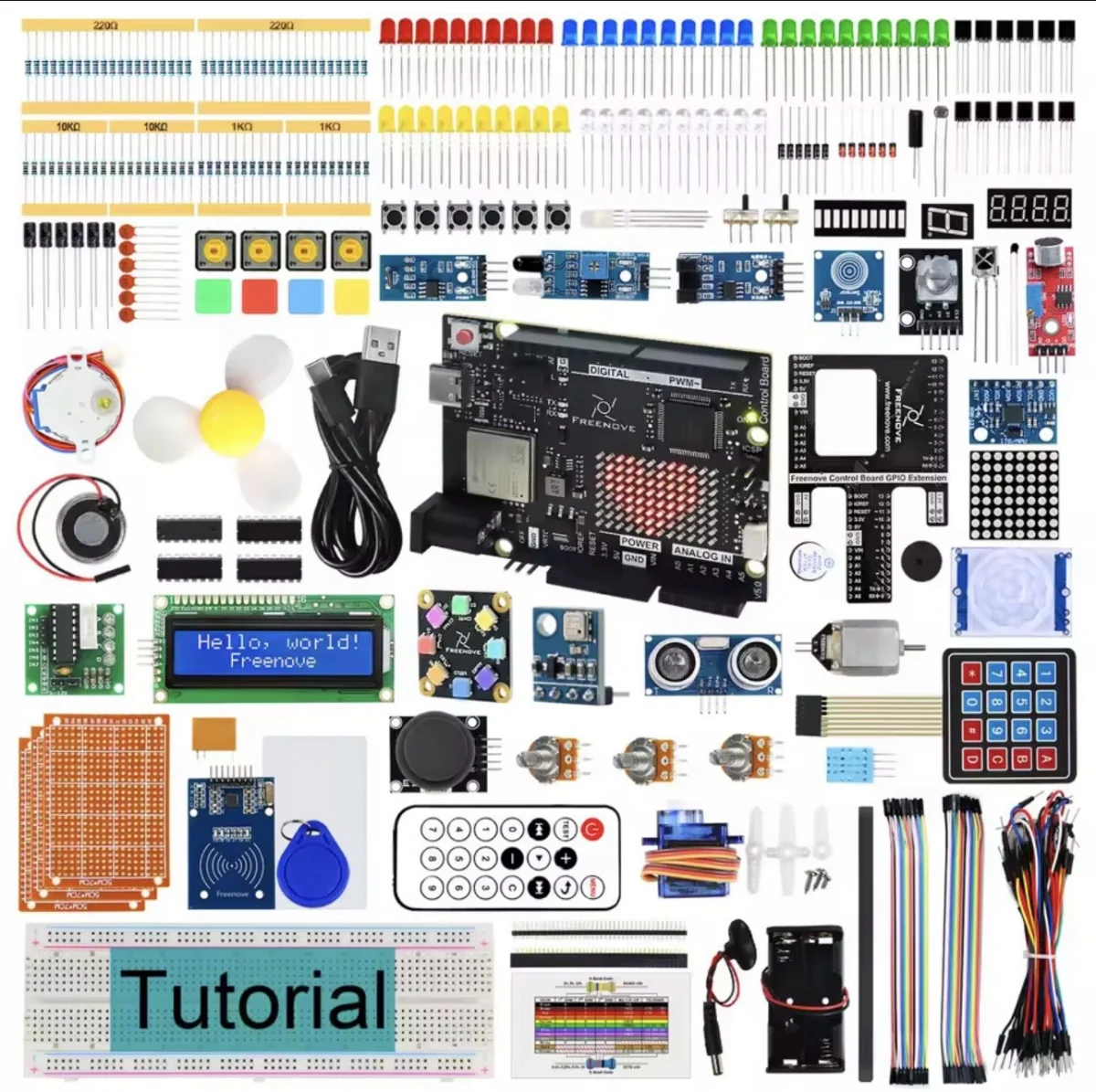 Freenove Kit de démarrage complet – Arduino UNO R4 WiFi (V5)