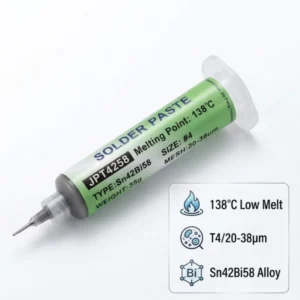 Pâte à souder SN42Bi58 – Alliage sans plomb pour électronique