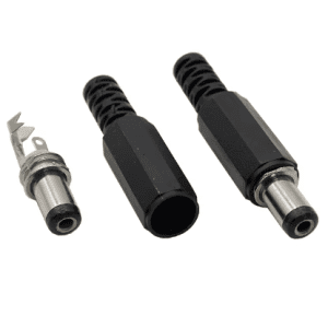 Connecteur d’alimentation DC mâle – 5.5mm × 2.1 mm
