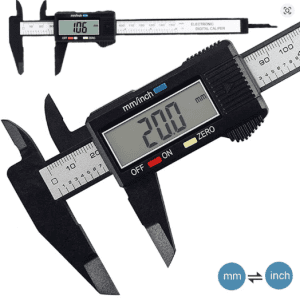 Pied à coulisse numérique 150 mm – Étrier électronique en fibre de carbone