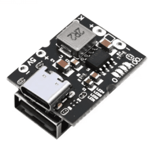 Module charge & boost 5V 2A – Type-C – Batterie Li-ion 4.2V