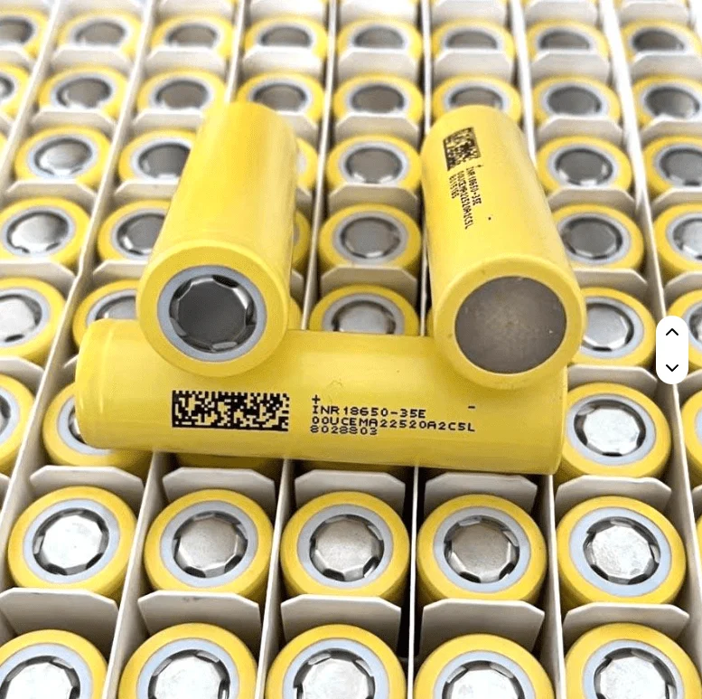 Batterie Li-ion 18650 – 3.7V – 3500mAh – 35E (Haute capacité)