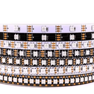 WS2812B Noir – LED RGB Adressable Individuellement