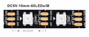 WS2812B Noir – LED RGB Adressable Individuellement - Image 3