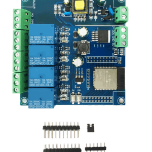 Carte de développement ESP32 avec relais 4 canaux – Wi-Fi / Bluetooth BLE (Alimentation AC/DC)