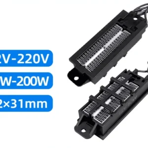 Élément chauffant d'air PTC 54B2-Z – Température constante – 12 V DC / 24 V DC / 220 V AC
