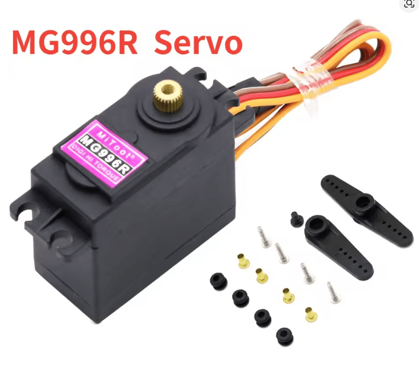 Servomoteur numérique MG996R – Engrenages métalliques