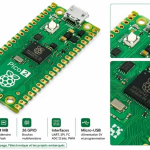 Carte de développement Raspberry Pi Pico 2 – RP2350