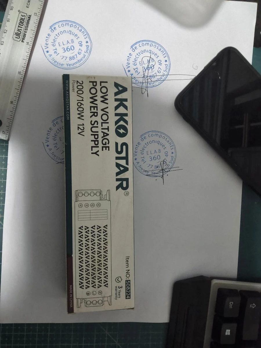 Alimentation SMPS 16w 12Vdc